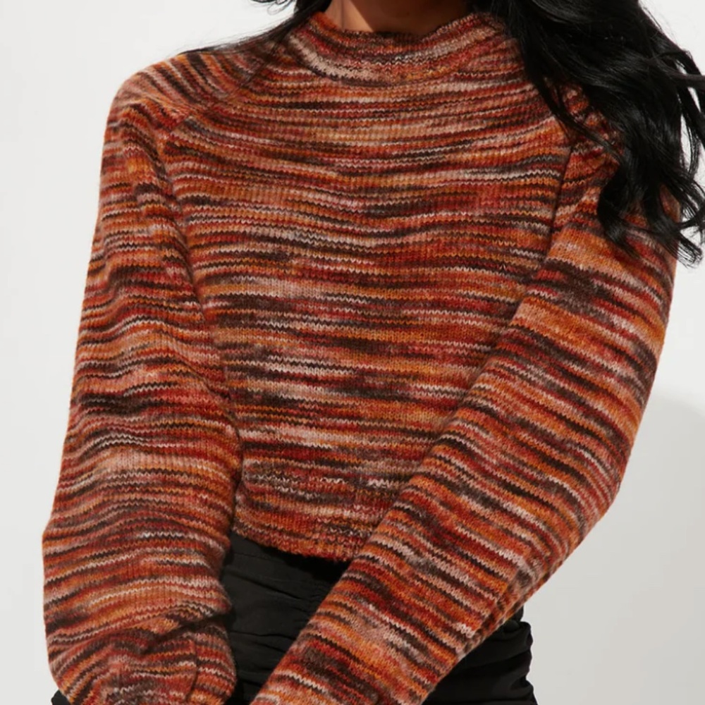 Vanilla Star Had Your Chance Open Back Sweater Size L NWT